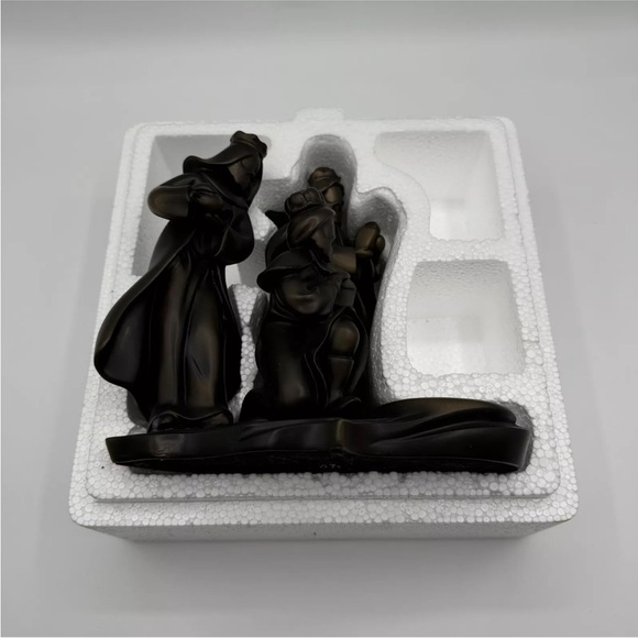 PartyLite Holy Night Three Kings Tealight Holder P9431 Bronze Christmas Wise Men - Picture 7 of 15